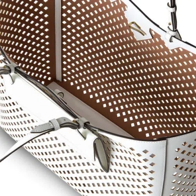 Mulberry Xl Perforated Leather Tote