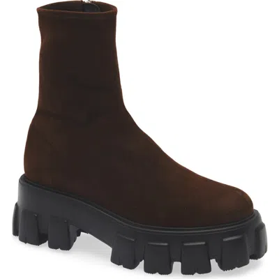 Prada Monolith Lug Sole Bootie
