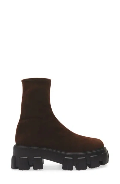 Prada Monolith Lug Sole Bootie