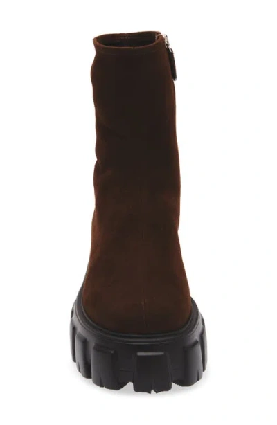 Prada Monolith Lug Sole Bootie