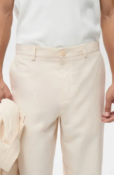 Mango Men's Linen Lyocell Suit Pants