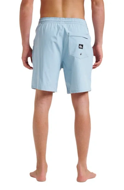 Quiksilver Taxer Heather Amphibian 18 Hybrid Shorts In Blue