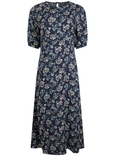 Weird Fish Everly Printed Dress