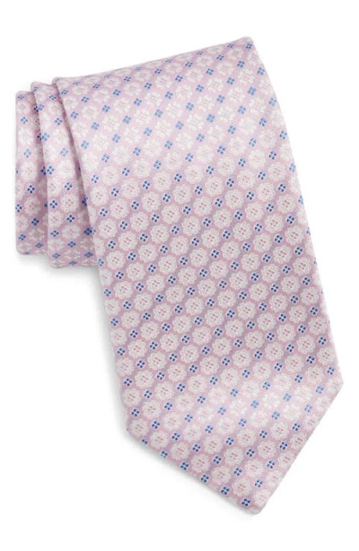 Canali Neat Medallion Silk Tie