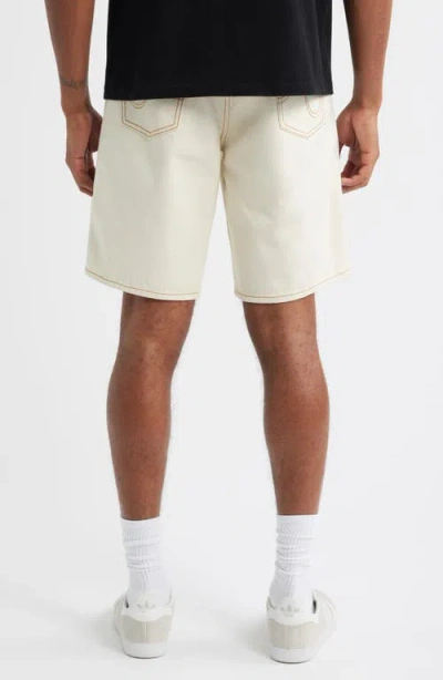 Icecream Cream Jean Strawberry Fit Denim Shorts In White