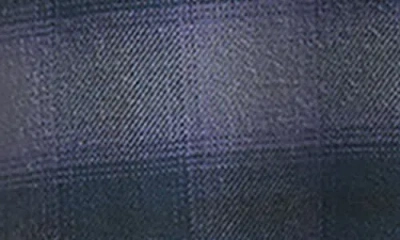 Quiksilver Terrace Ombre Check Stretch Flannel Button-up Shirt In Blue