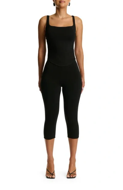 Naked Wardrobe Smooth Tank In Black