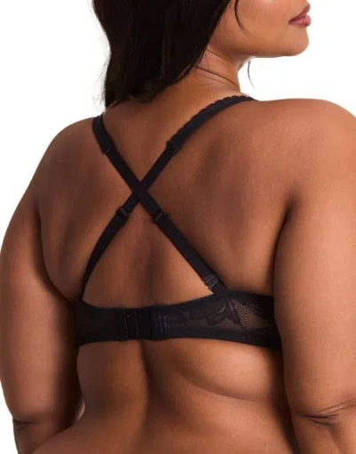 Adore Me Winona Unlined Full Coverage Bra In Black