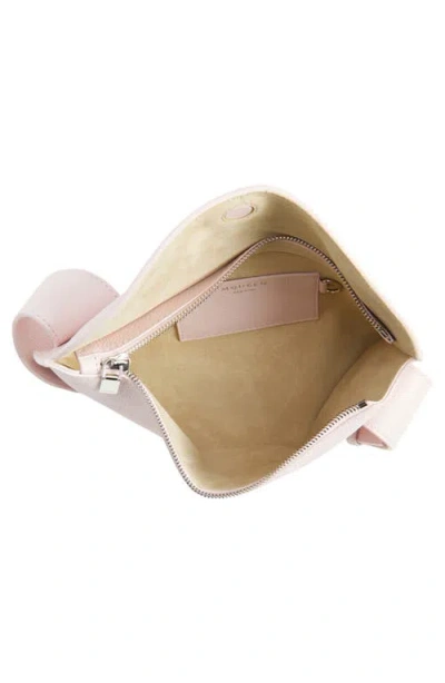 Alexander Mcqueen Mcqueen T-bar Sling Asymmetric Leather Crossbody Bag