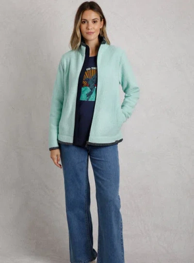 Weird Fish Ariana Full Zip Grid Fleece