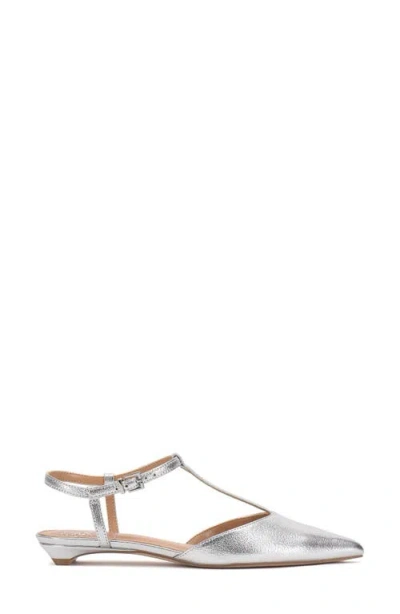 Vince Camuto Varena Ankle Strap Pointed Toe Flat