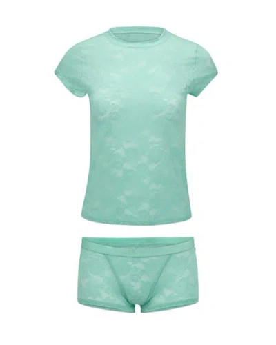 Adore Me Yoko Lounge Set In Blue