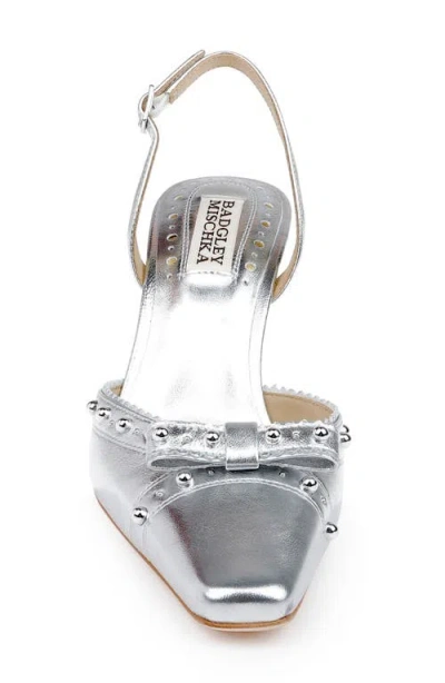 Badgley Mischka Collection Gizelle Slingback Pump