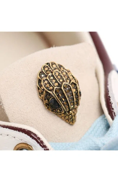 Kurt Geiger Fabric Patent Islington Sneaker In Multi