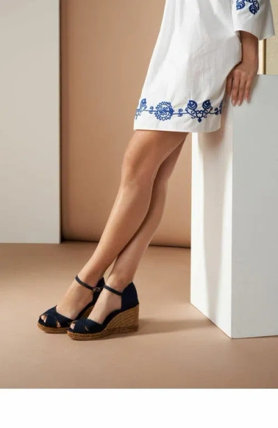 Viscata Aiguablava Canvas Espadrille Sandal Wedges