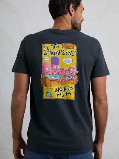 Weird Fish Shrimpsons Back Print Artist T-shirt