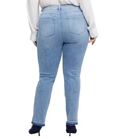 Nydj Plus Size Marilyn Straight Pull On Jeans