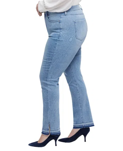 Nydj Plus Size Marilyn Straight Pull On Jeans