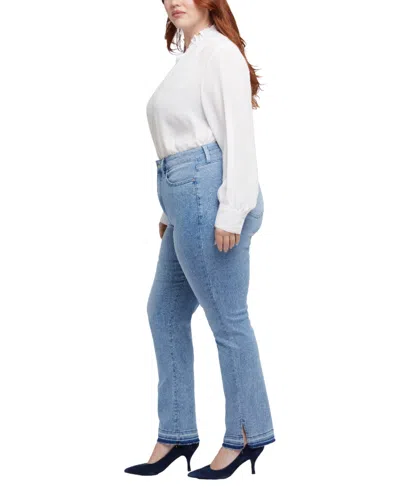 Nydj Plus Size Marilyn Straight Pull On Jeans
