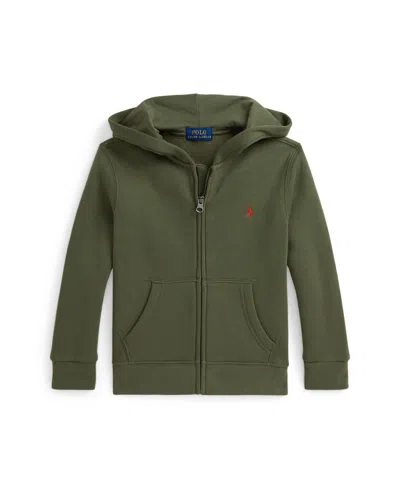 Polo Ralph Lauren Kids Hoodie In Green