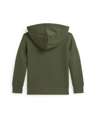 Polo Ralph Lauren Kids Hoodie In Green