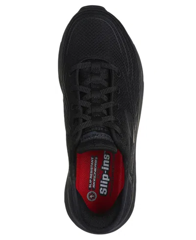 Skechers Women's Slip-ins Work Relaxed Fit: Max Cushioning Elite In Black