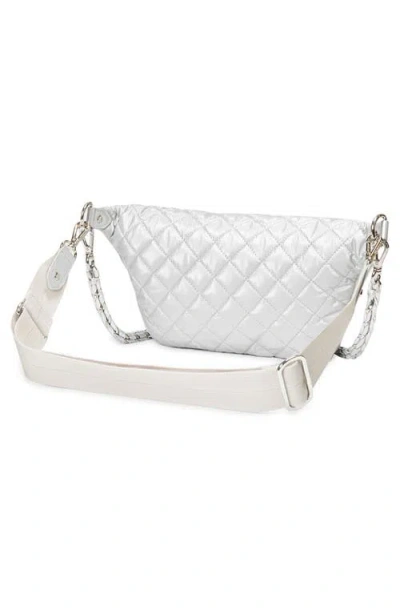 Mz Wallace Crosby Quilted Nylon Convertible Sling Bag
