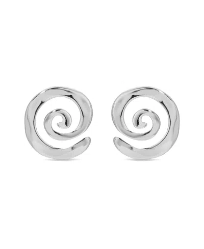 Ettika Aura Swirl Stud Earrings