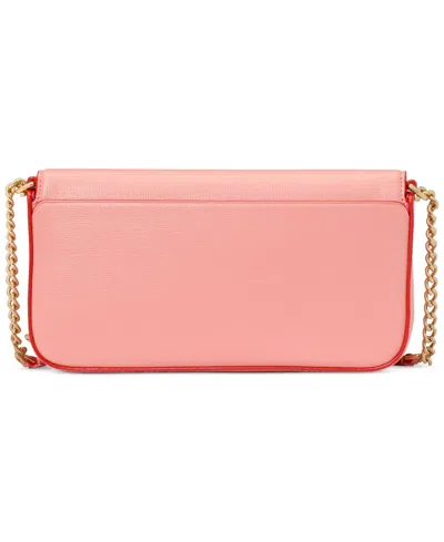 Kate Spade Serena Pop Trim Chain Leather Wallet