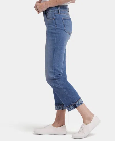 Nydj Marilyn Barcelona Breeze Ankle Crop Jean In Multi
