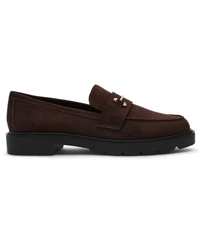 Anne Klein Emme Bit Loafer In Brown