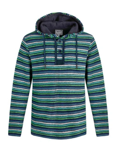 Weird Fish Payson Striped Macaroni Hoodie