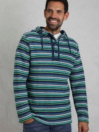 Weird Fish Payson Striped Macaroni Hoodie