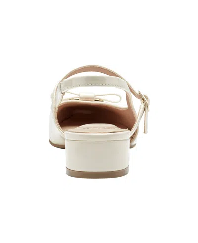 Bandolino Women's Adana Bow Block Heel Slingback Pumps