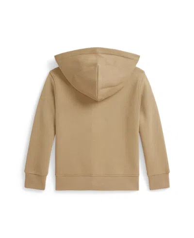 Polo Ralph Lauren Big Boys Fleece Full-zip Hoodie In Neutral