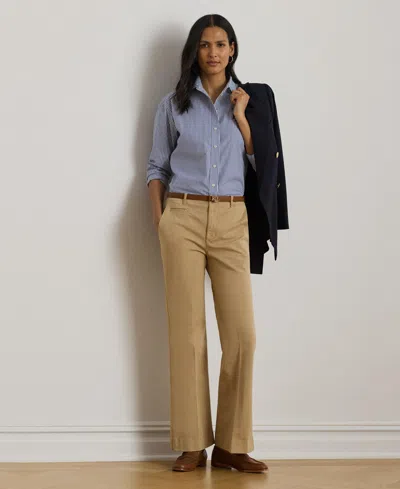 Ralph Lauren Women's Stretch Cotton Chino Flare Pants