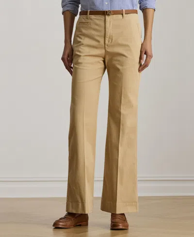 Ralph Lauren Women's Stretch Cotton Chino Flare Pants