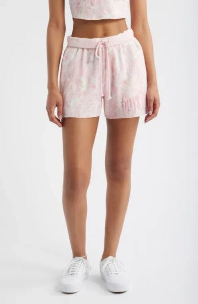 Boys Lie Manhunt Waffle Knit Drawstring Shorts