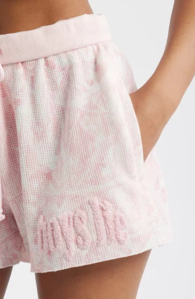 Boys Lie Manhunt Waffle Knit Drawstring Shorts