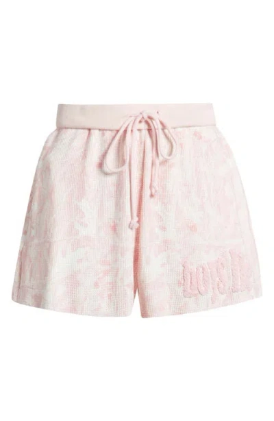 Boys Lie Manhunt Waffle Knit Drawstring Shorts