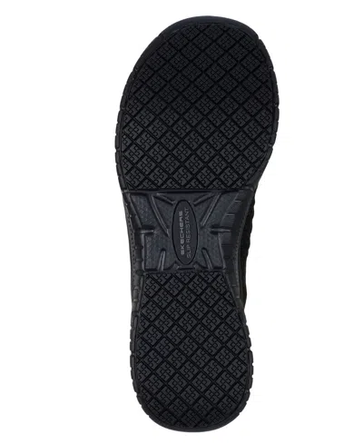 Skechers Hands Free Slip-ins Virtue Valsea Womens Bike Closed Toe Work Shoes In Black