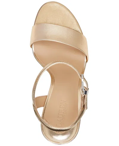 Ralph Lauren Women's Gwen Ankle-strap Dress Sandals