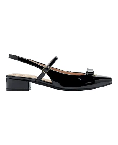 Bandolino Women's Adana Bow Block Heel Slingback Pumps