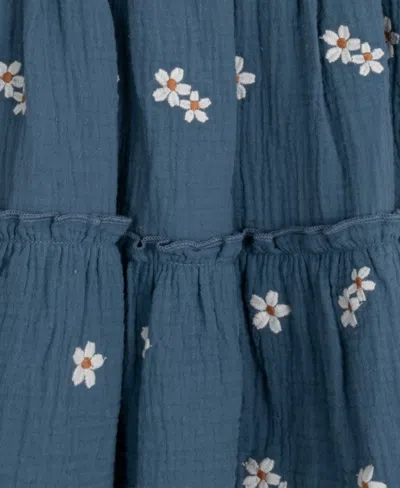 Sparkle & Shine Toddler And Little Girls Daisy Embroidered Dress