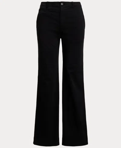 Ralph Lauren Women's Stretch Cotton Chino Flare Pants