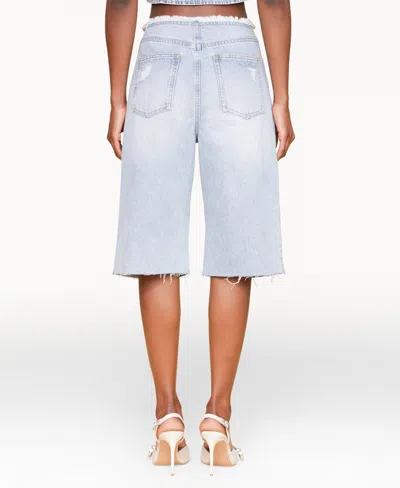 Avec Les Filles Women's Raw Waist Shorts