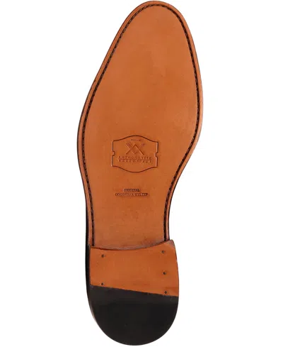 Anthony Veer Men's Clinton Cap-toe Leather Oxfords