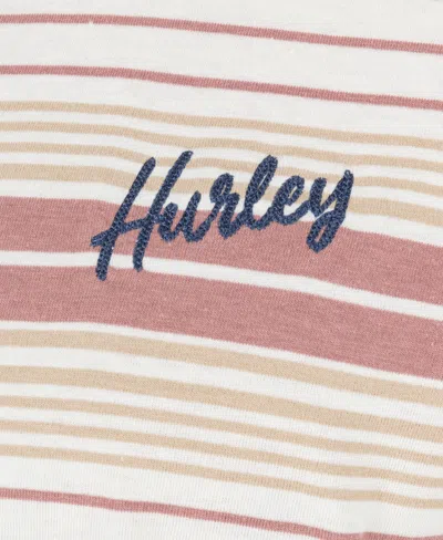 Hurley Men's Naturals Stripe Short Sleeve T-shirt