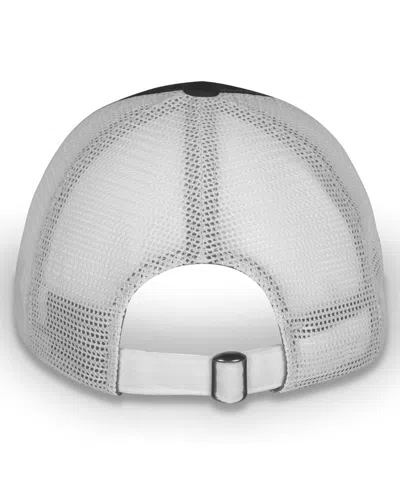 Checkered Flag Sports Women's Gray/white Nascar Pit Box Adjustable Trucker Hat
