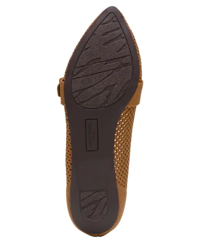 Anne Klein Women's Oakland Buckle Strap Knit Flats